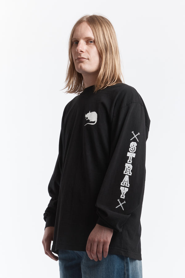 P.a.m. Perks And Mini Sewer Crew L/S Tee Black