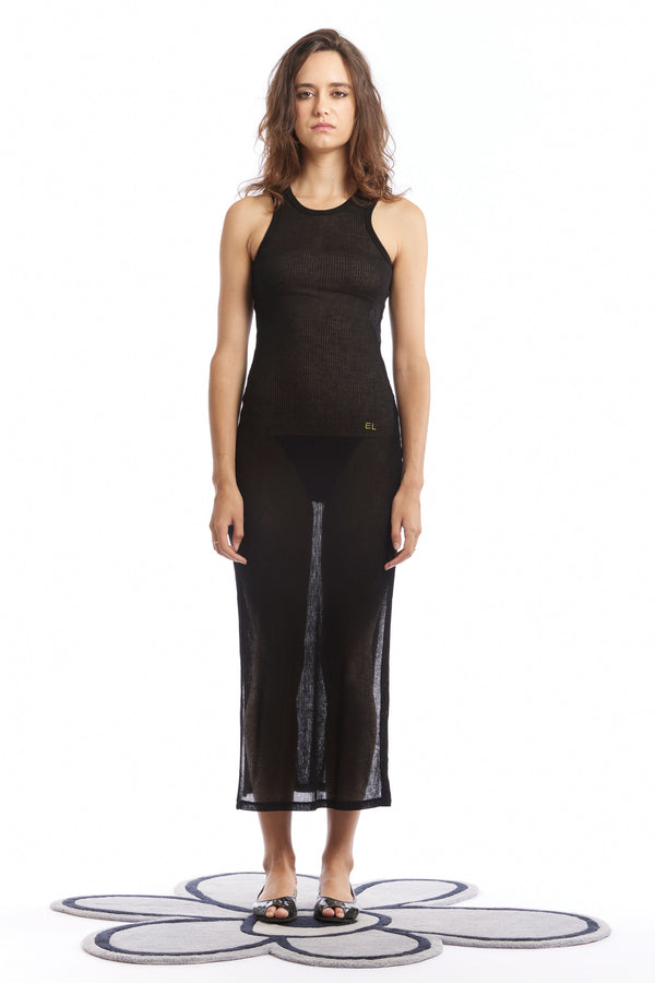 P.a.m. Perks And Mini SPIRAL DRESS JET