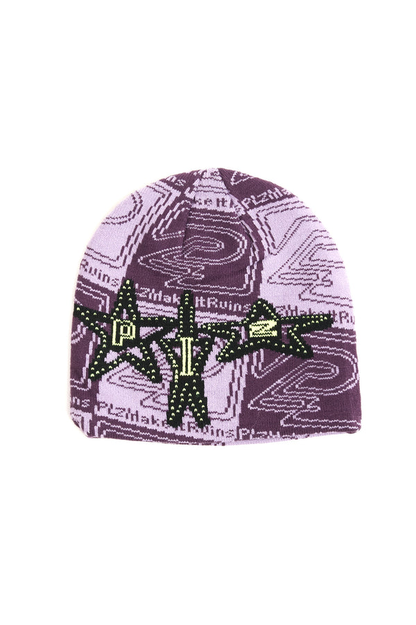 p.a.m. perks and mini Star Beanie Violet