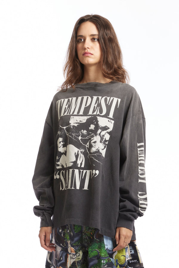 P.a.m. Perks And Mini TEMPEST LS TEE BLACK