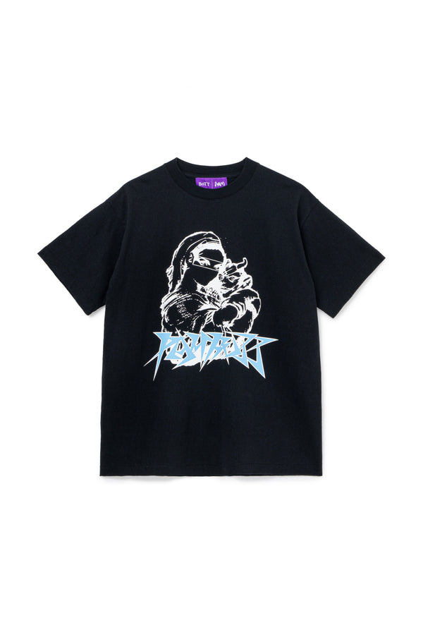 p.a.m. perks and mini PAM x BoTT GRAPHIC SS TEE - BLACK
