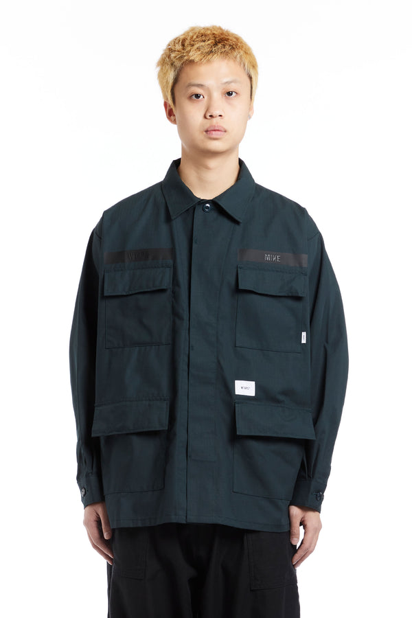 P.a.m. Perks And Mini RIPSTOP JMOD 01 LS JUNGLE SHIRT IDENTITYSS24