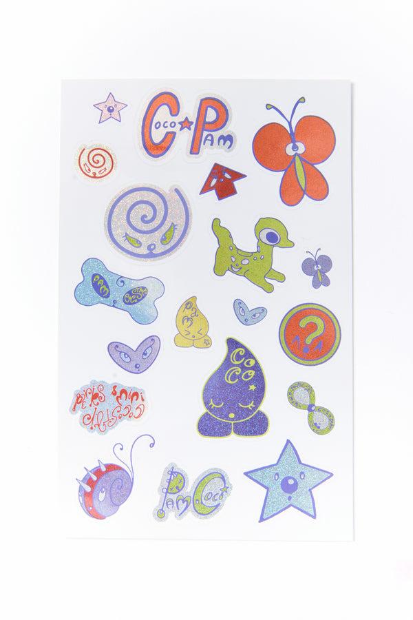 P.a.m. Perks And Mini SOUVENIR STICKER PACK - COCO STAR