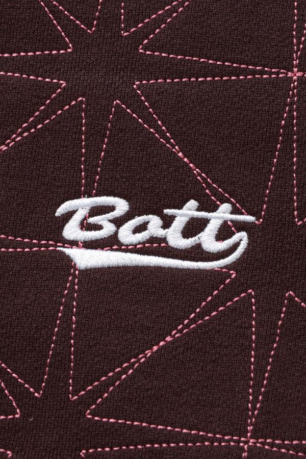 P.a.m. Perks And Mini Sparkle Stitched Crewneck Brown