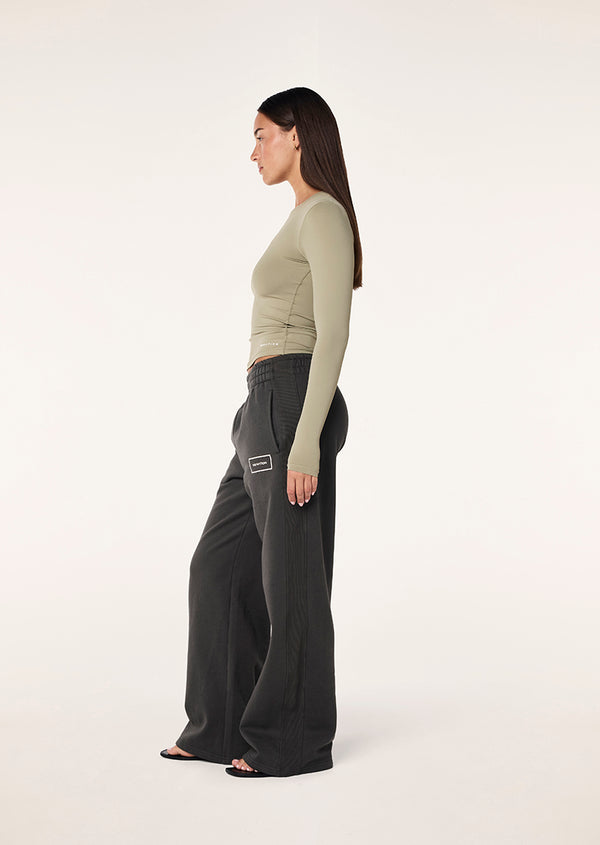 P.e Nation Foundation Long Sleeve Top In Silver Sage