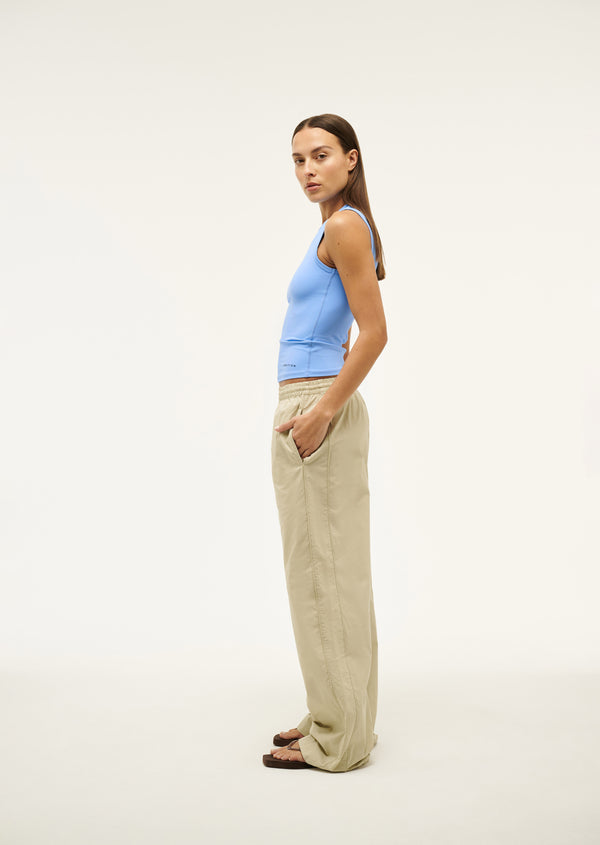 P.e Nation Foundation Muscle Tank In Cornflower Blue