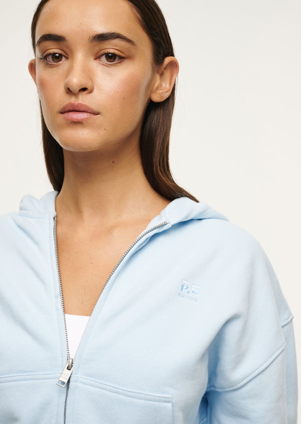 p.e nation Adventure zip through in sky blue