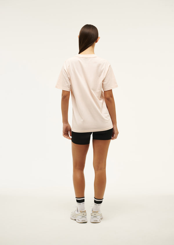P.e Nation Aero Short Sleeve Tee In Blush