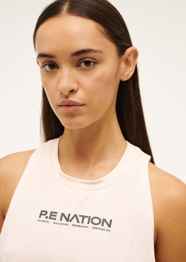 p.e nation Aero tank in blush