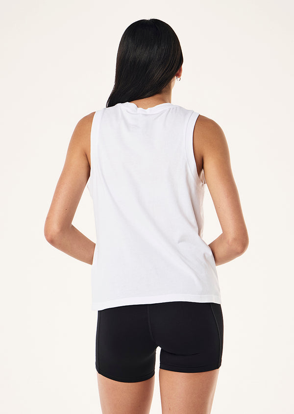 P.e Nation Aero Tank In Optic White