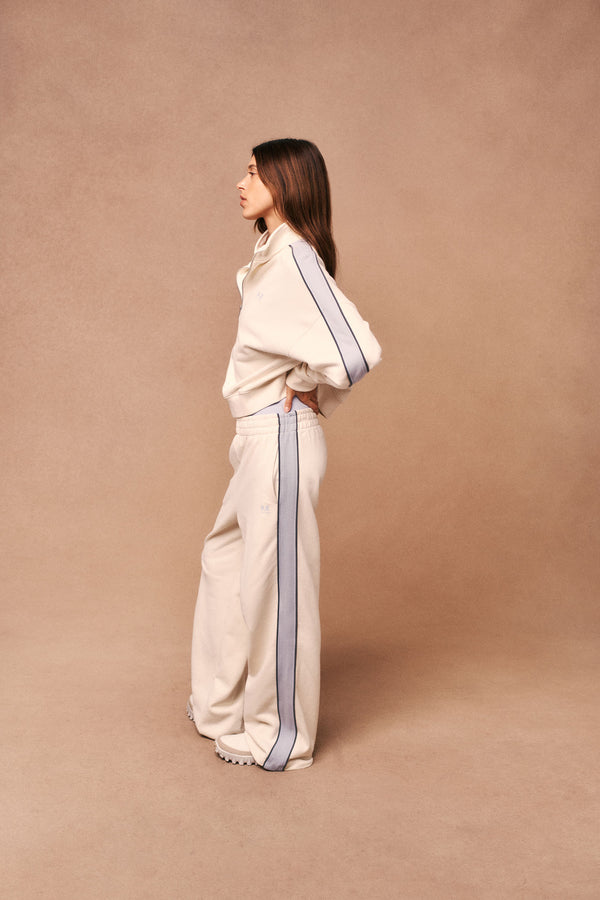 p.e nation Align trackpant in whisper white