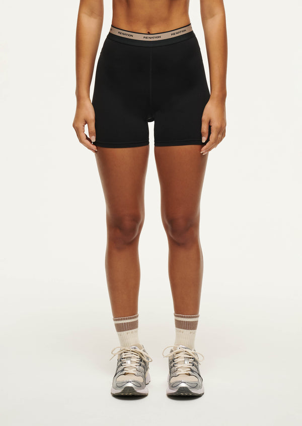 P.e Nation Avant 5" Bike Short In Black