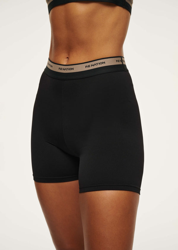p.e nation Avant 5" bike short in black