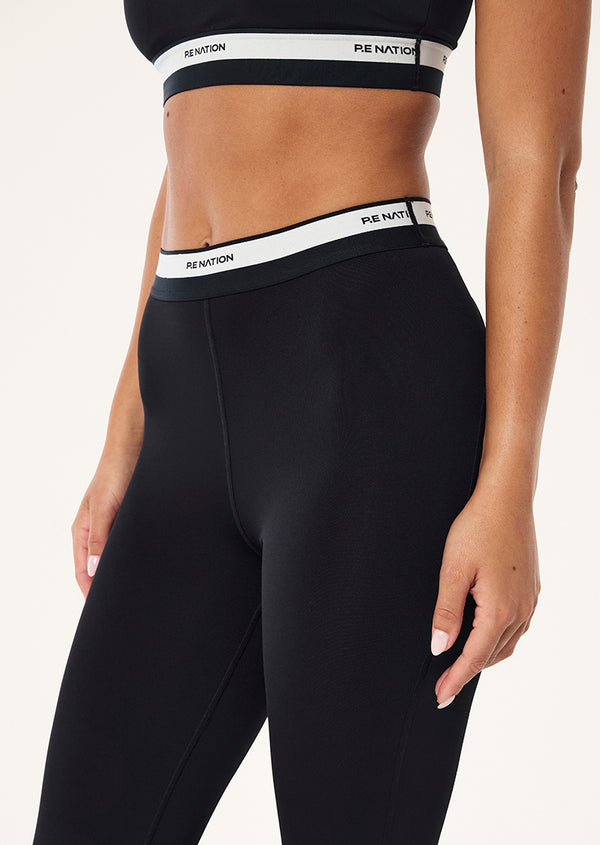 P.e Nation Avant Flare Legging In Black