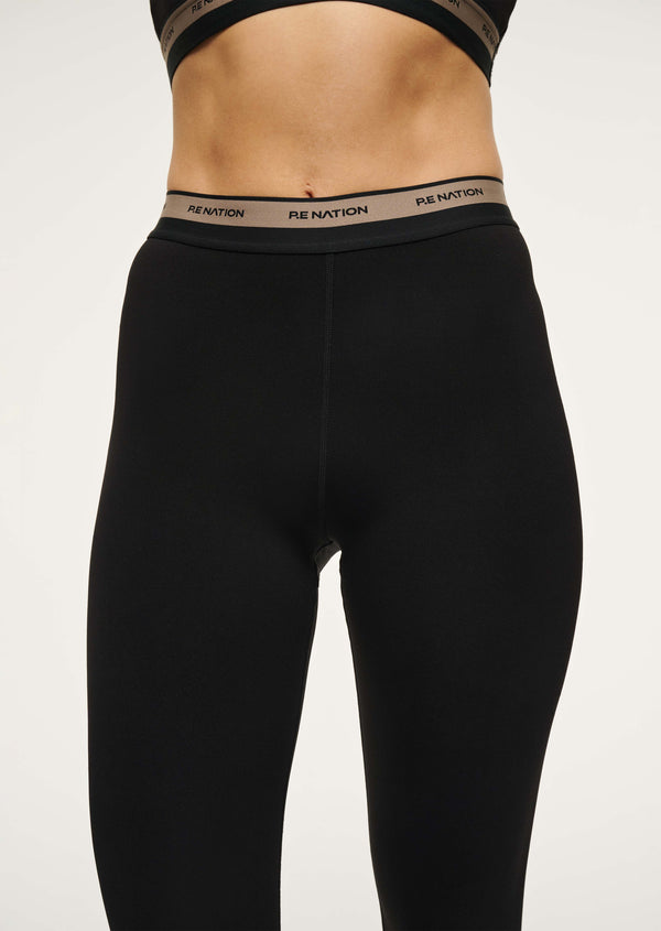 p.e nation Avant full length legging in black
