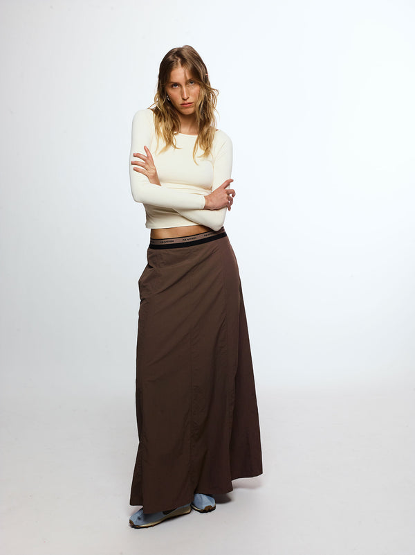 p.e nation Avant skirt in walnut