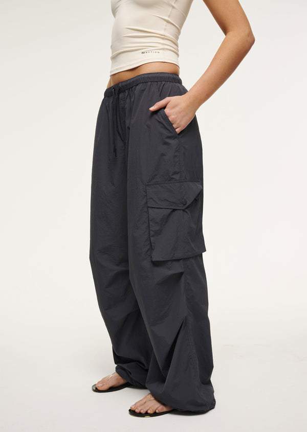 p.e nation Award spray pant in marine blue