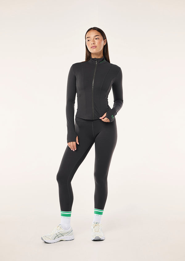 P.e Nation Breakthrough Jacket In Caviar