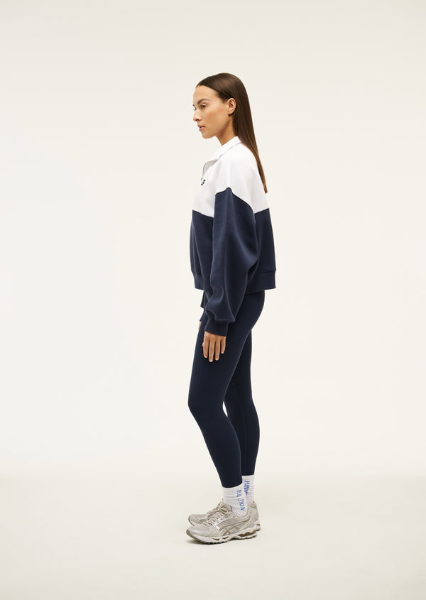 P.e Nation Centre Field Sweat In Dark Navy