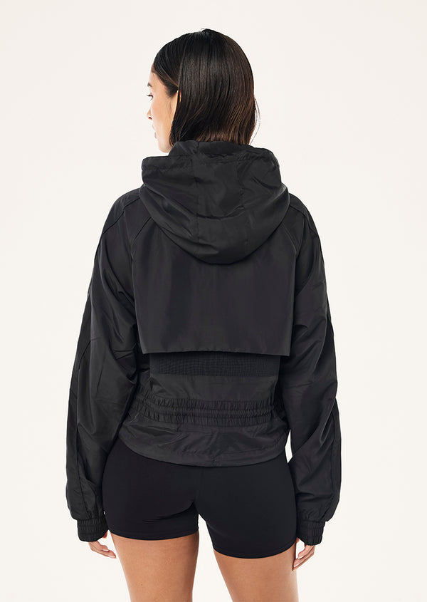 P.e Nation Cropped Man Down Jacket In Black