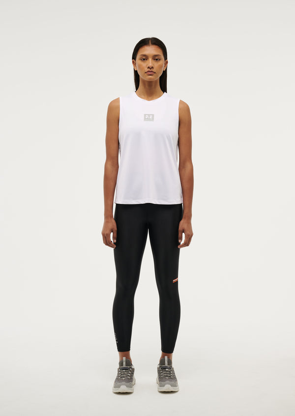 P.e Nation Crossover Tank In Optic White