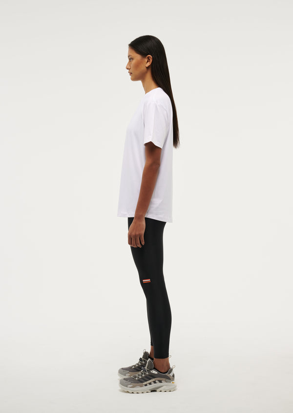 P.e Nation Crossover Tee In Optic White