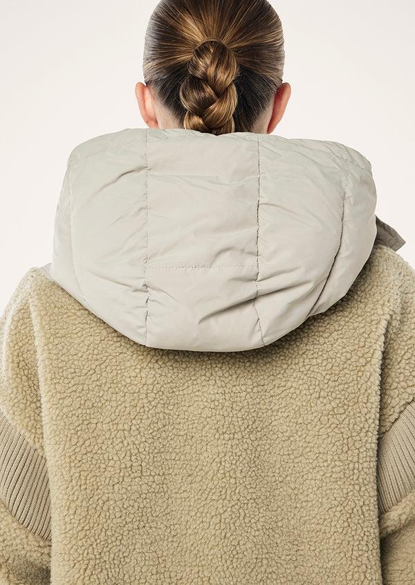 P.e Nation District Jacket In Biscuit