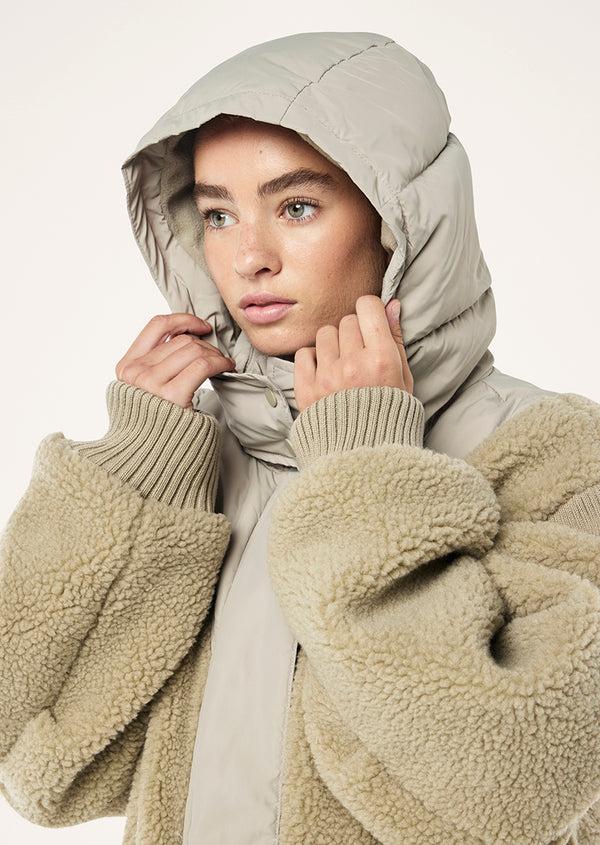 P.e Nation District Jacket In Biscuit