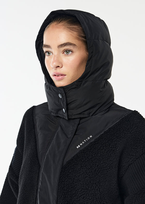 P.e Nation District Jacket In Black