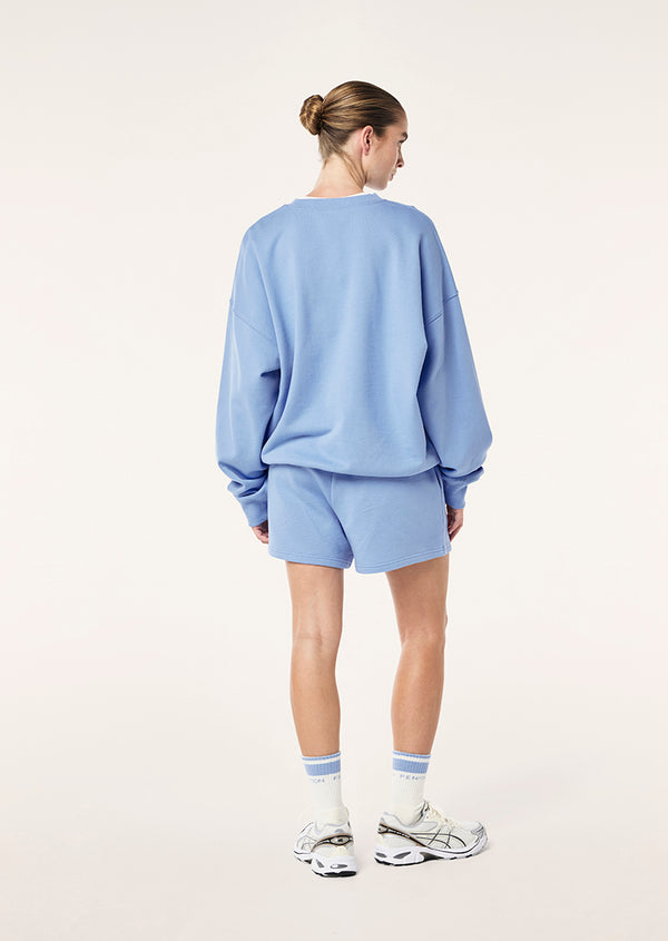 P.e Nation Downtime Sweat In Cornflower Blue