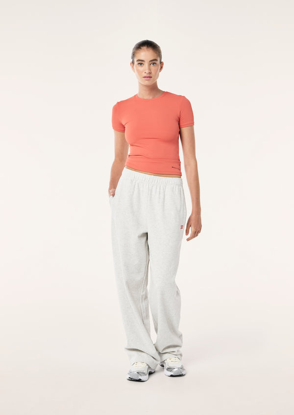 P.e Nation Eastside Trackpant In Light Grey Marle