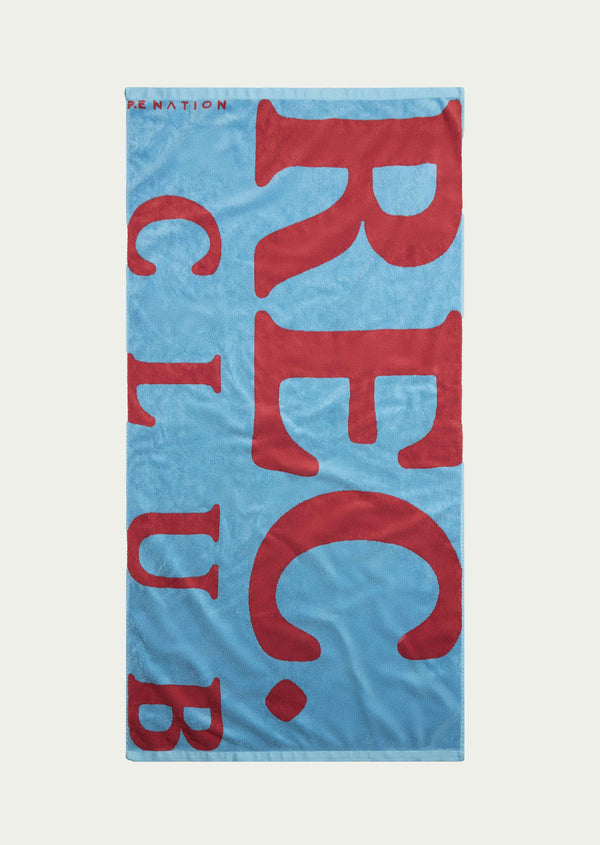 P.e Nation Elsewhere Towel In Bright Blue