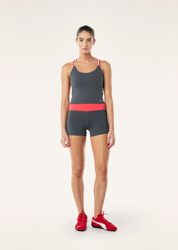 P.e Nation Flow Tank In Gunmetal