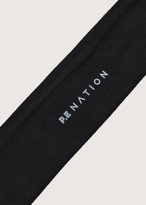 p.e nation Foundation head band in black