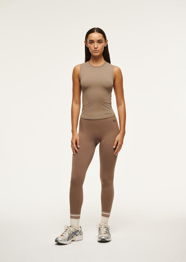 P.e Nation Foundation Muscle Tank In Fossil