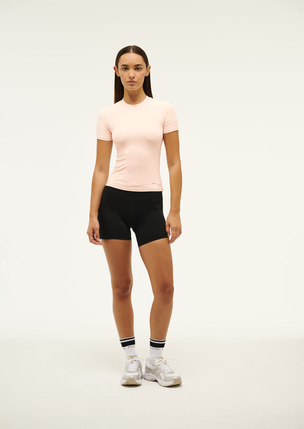 P.e Nation Foundation Short Sleeve Tee In Blush
