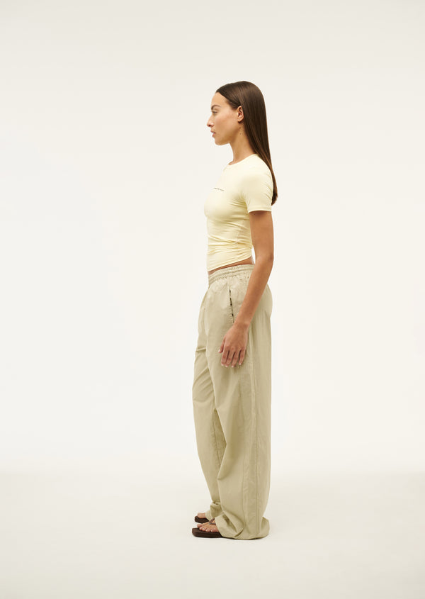 P.e Nation Foundation Short Sleeve Tee In Butter