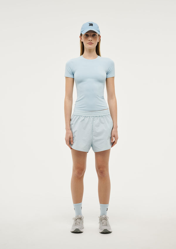 P.e Nation Foundation Short Sleeve Tee In Sky Blue