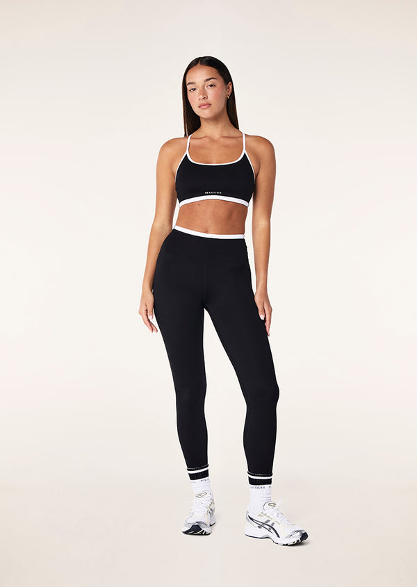 P.e Nation Fundamental Sports Bra In Black