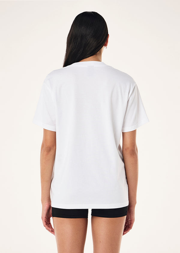 P.e Nation Heads Up 2 Tee In Optic White