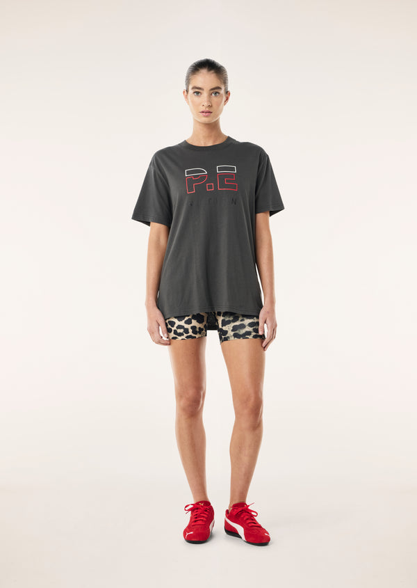 P.e Nation Heads Up Tee In Gunmetal