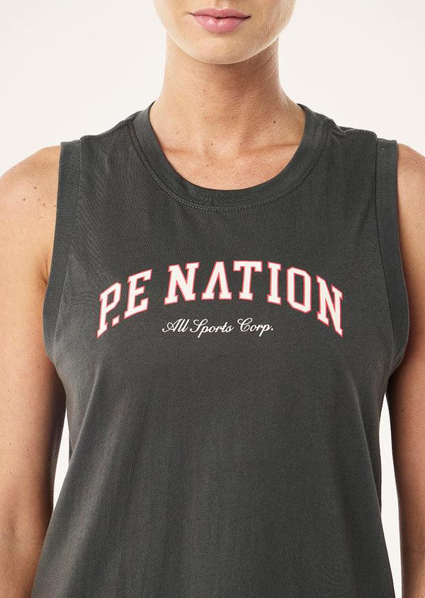 p.e nation Heritage tank in gunmetal