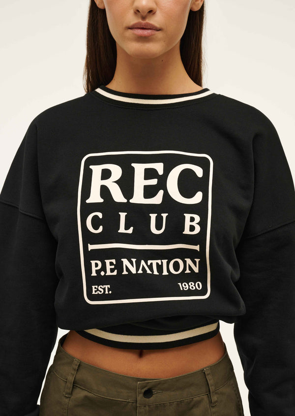 P.e Nation Icon Sweat In Black