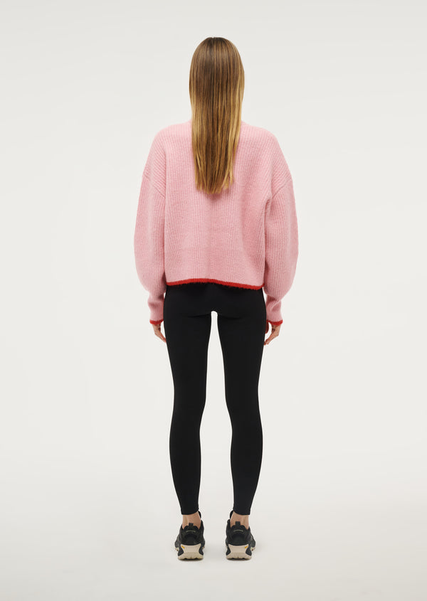 P.e Nation Illuminate Knit In Crystal Rose