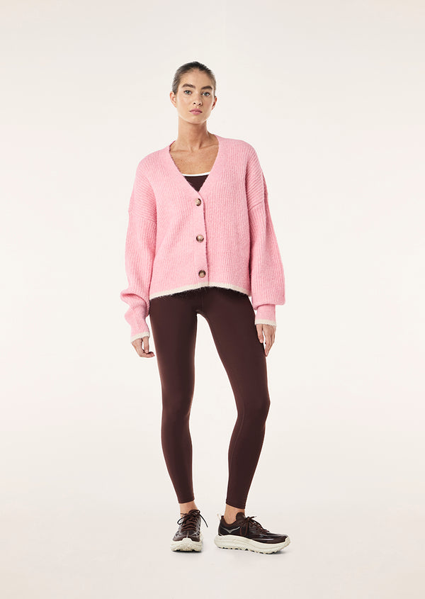 P.e Nation Illuminate Knit In Dusty Pink