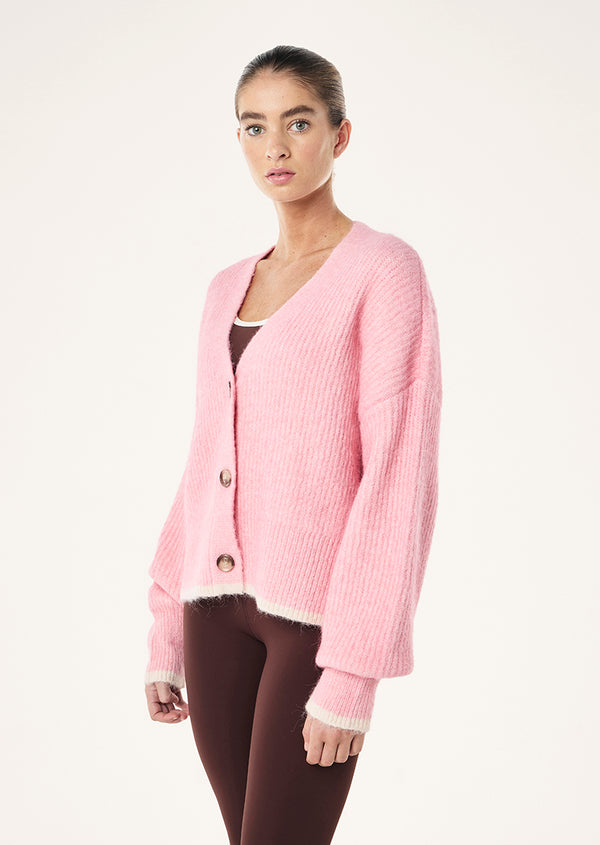 p.e nation Illuminate knit in dusty pink