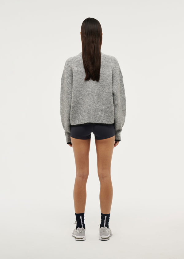 P.e Nation Illuminate Knit In Grey Marle