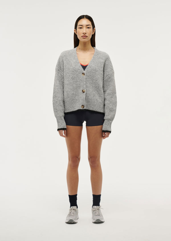 p.e nation Illuminate knit in grey marle
