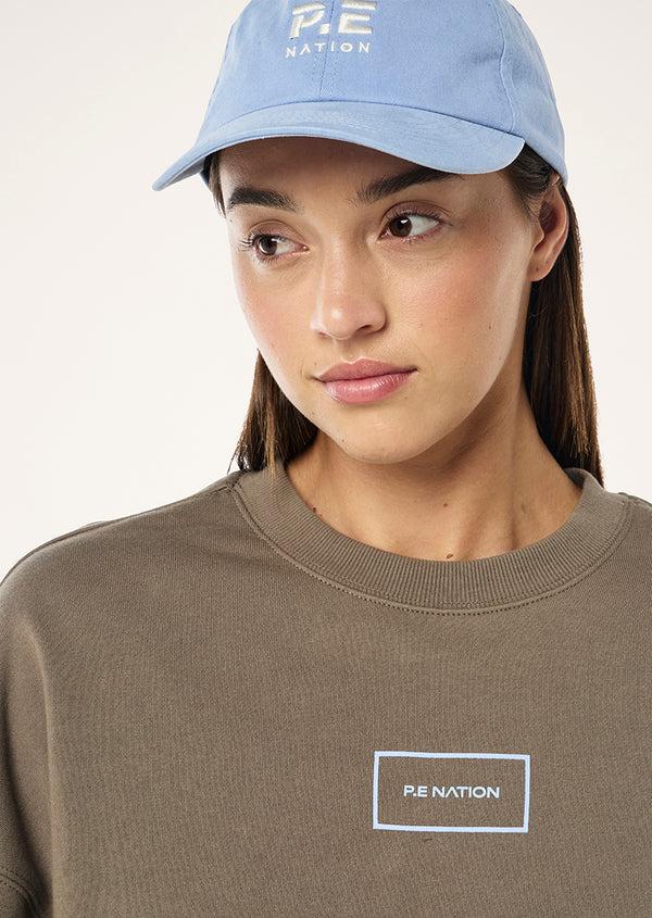 p.e nation Kite sweat in fawn