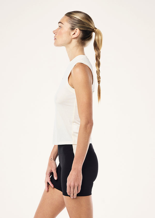 P.e Nation Lenox Tank In Whisper White